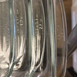 Three Glass Cook Ware