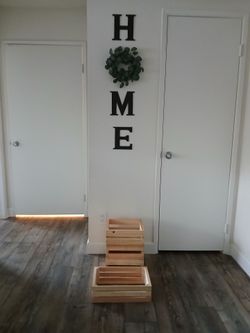 4 New crates $5 each