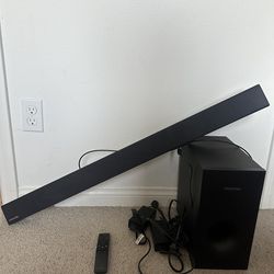 Samsung Subwoofer And Sound Bar
