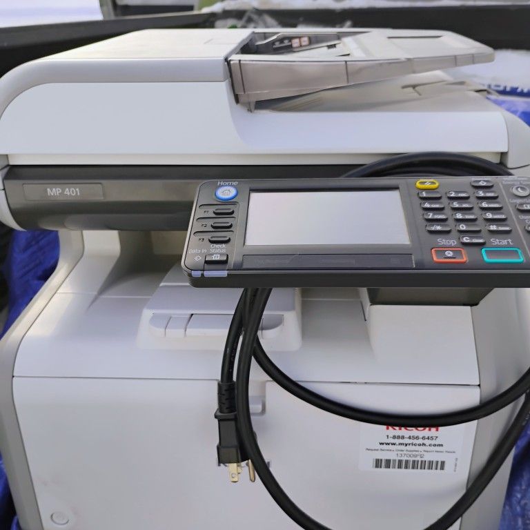 Richoln Business 🖨️ With rolling Stand With Cabinet