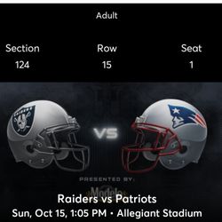 Raiders Tickets 