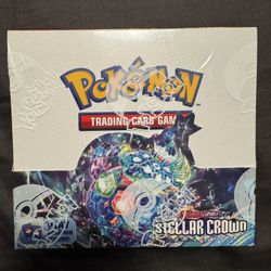 Pokemon Scarlett And Violet Stellar Crown Booster Box