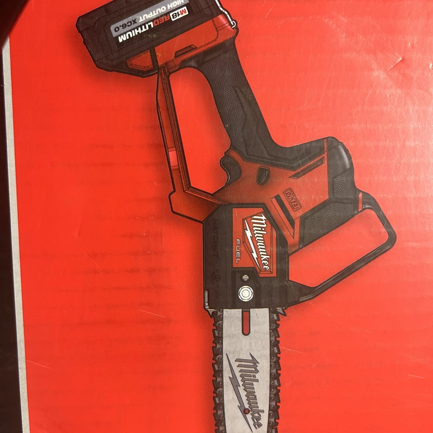 MILWAUKEE M18 CHAINSAW 