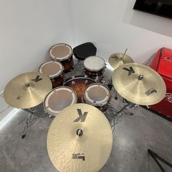 DW Collectors Exotic Drum Set Zildjiam K DW9000 Like New Used Kit Mint
