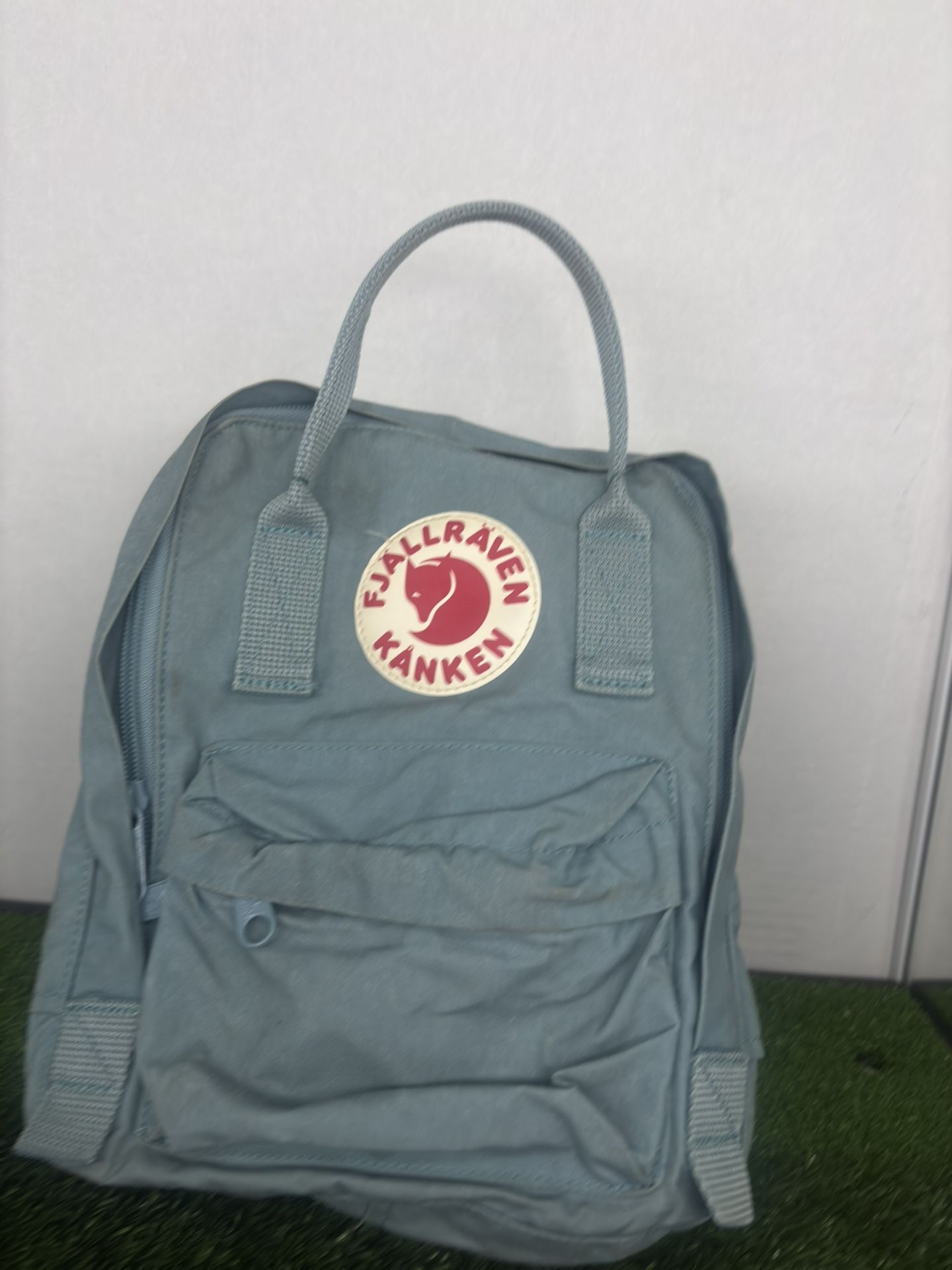 Fjallraven Kanken Mini Teal Strap Backpack 02356