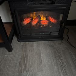 Beautiful Electric Fireplace With Heat 