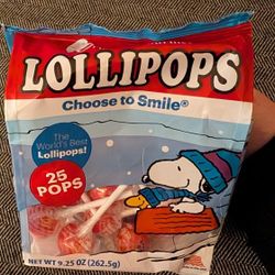 Unopened Bag Of Lollipops