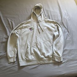 NIKE X KB Hoodie Light Grey Size XL