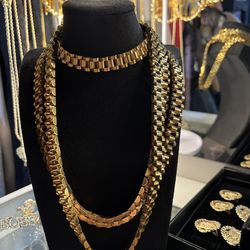 Gold Rolex Chains