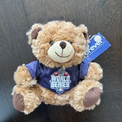 World Series MLB Limited Teddy Bear UNUSED WITH TAGS