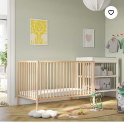 IKEA Crib With Matress