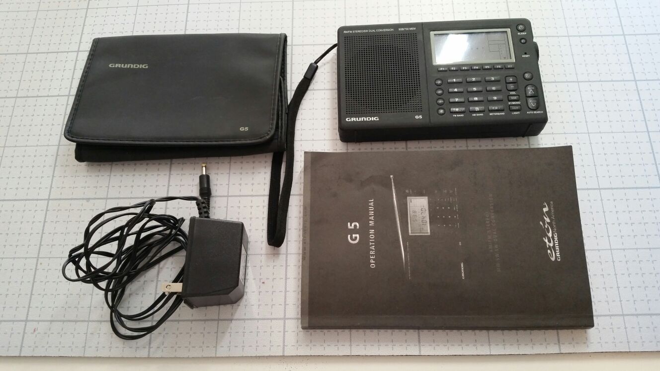 GRUNDIG G5 AM/FM/Shortwave Portable Radio with SSB