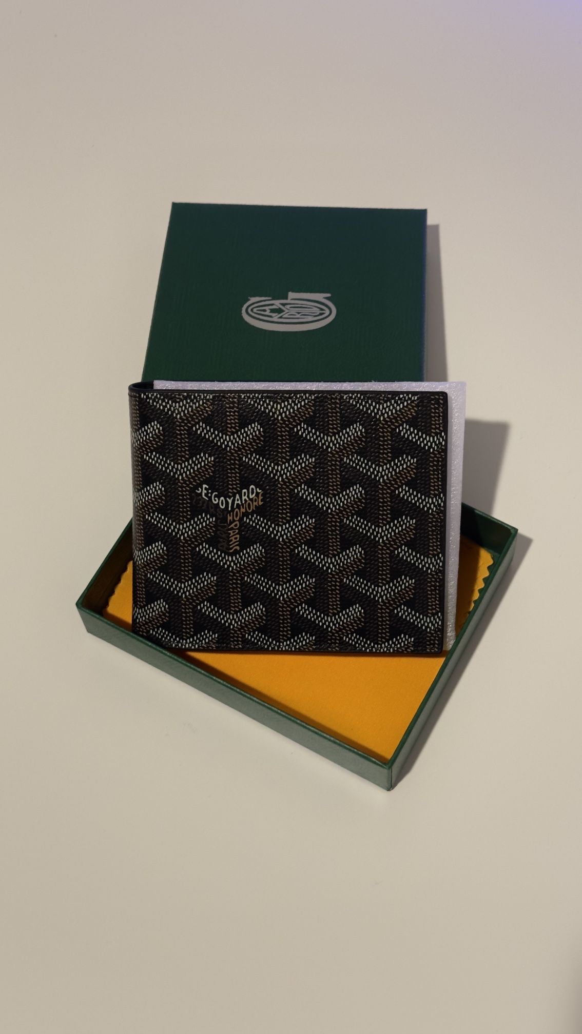 Goyard Victoire Wallet Black