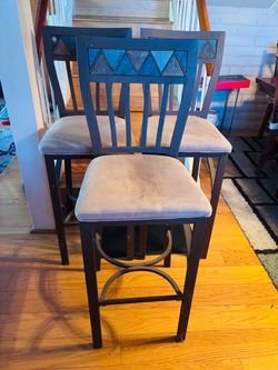 Three 30 inch Bar Stools