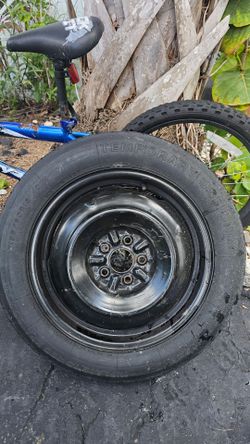 TOYOTA COROLLA SPARE TIRE WHEEL RIM  DONUT 16