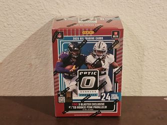 2025 Panini Optic Football NFL Donruss Pink Blaster Target Exclusive