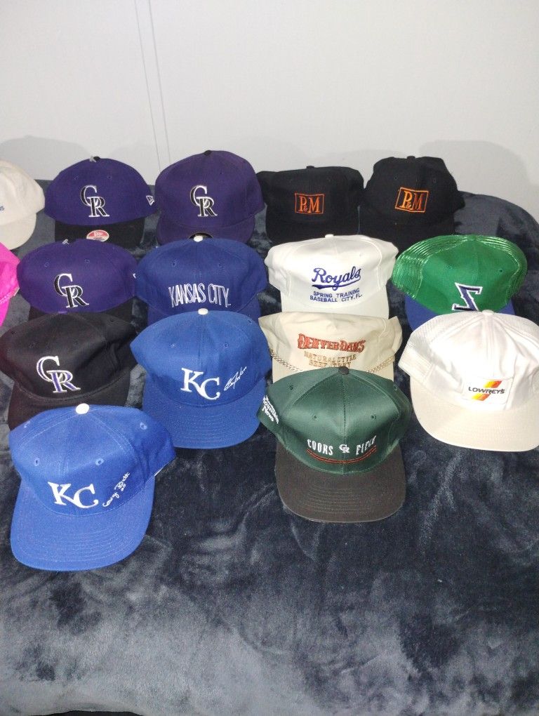 Baseball Hat Lot