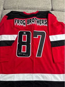 JAMISON NEWLANDER (The Lost Boys) Signed 'Frog Brothers' Custom XL Jersey (JSA)