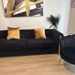 Couch And Chairs For Sale !!