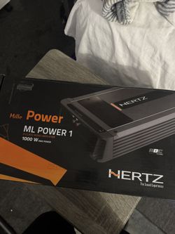 Hertz Mille Amp ML Power 1 