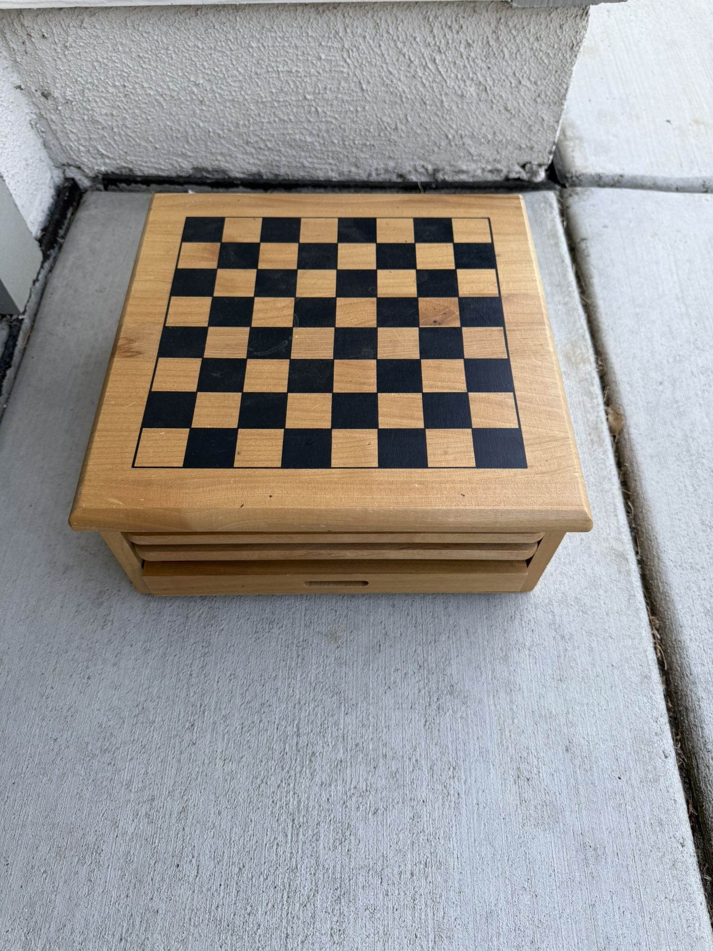 Vintage wooden game boards in like new condition!