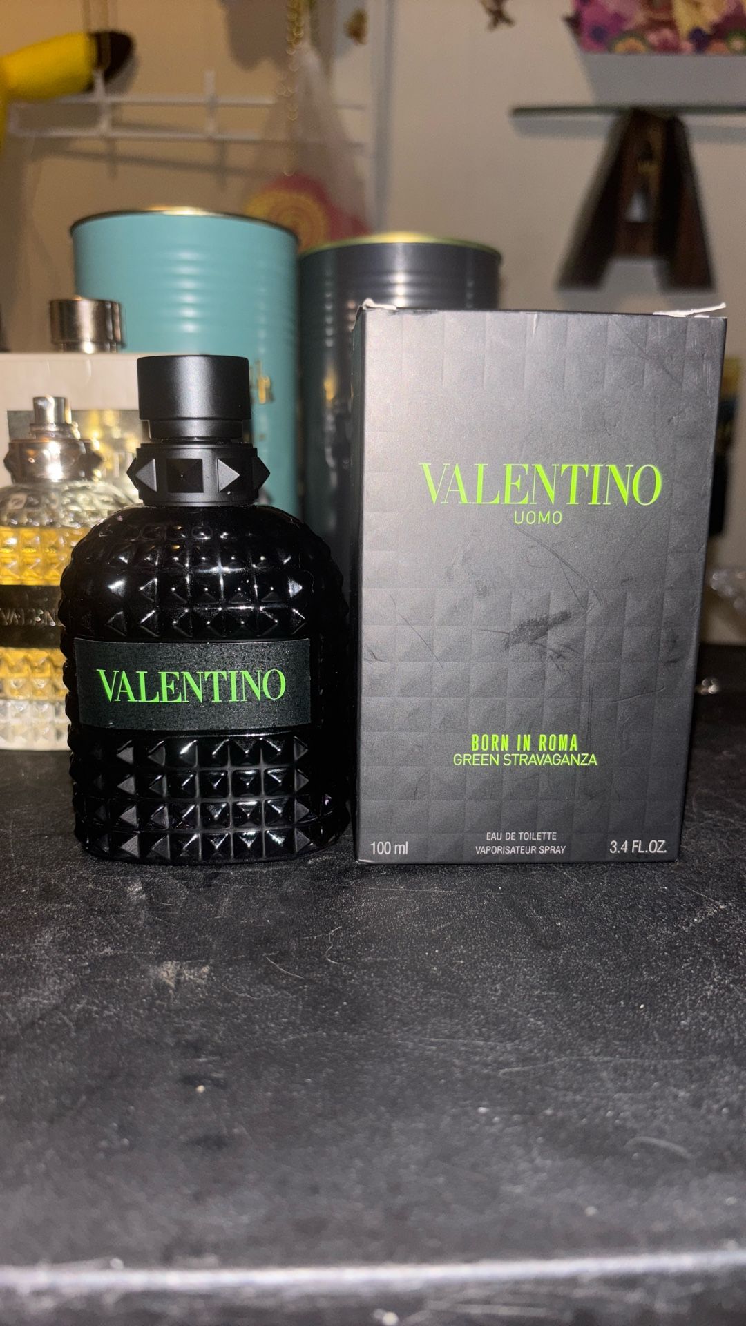 Valentino Born In Roma Green