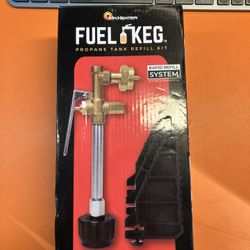 New rapid propane tank refill kit Fuel Keg