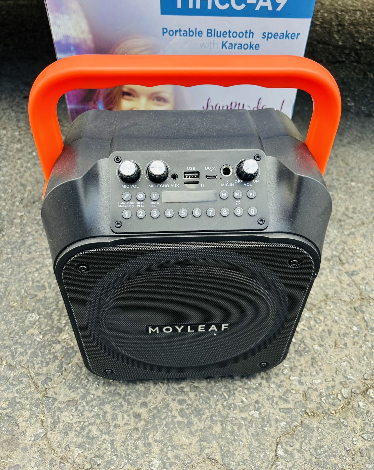 Portable Bluetooth Speaker with Karaoke