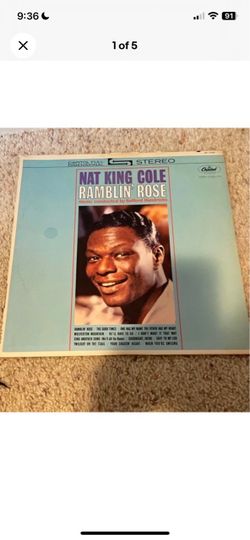 Nat King Cole Ramblin' Rose Stereo 12" - Great Condition!