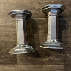 Silver Plated Candleholders