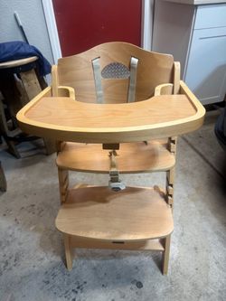 Wooden High Chair