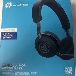 JLab Epic Work Wireless Headset – Open Box