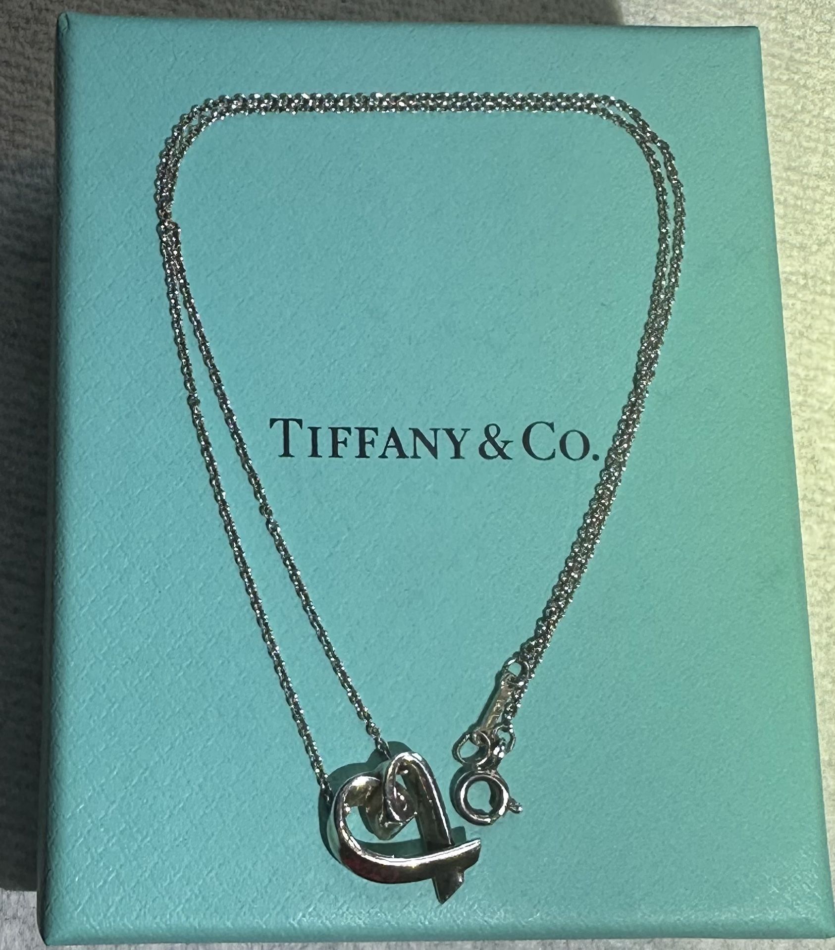 Tiffany & Co. Paloma Picasso Loving Heart Necklace