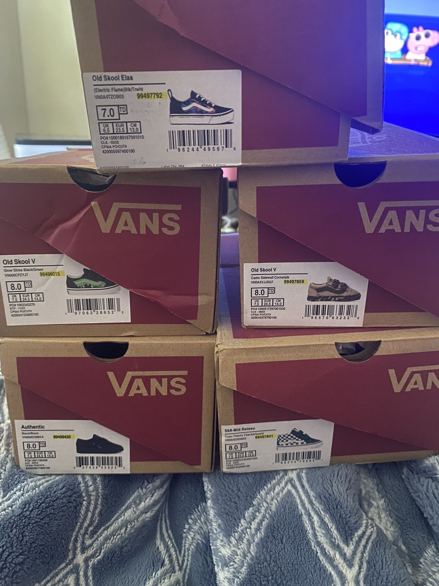 Toddler Vans 