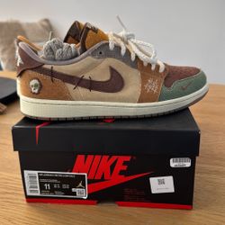 Jordan 1 Low Voodoo Size 11