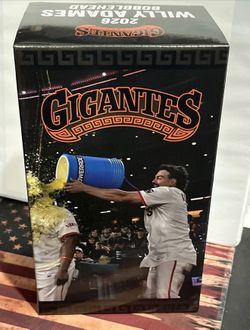 San Francisco Giants 2026 Willy Adames Gigantes Powerade Bobblehead