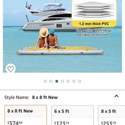 Inflatable Dock Floating Platform