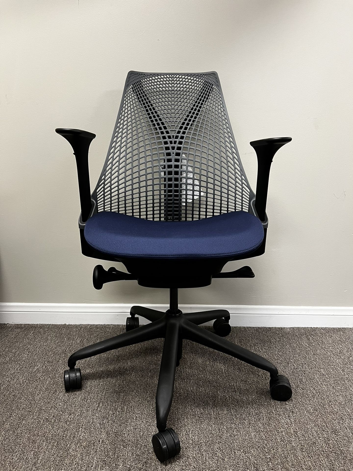 🔥 BRAND NEW 🔥HERMAN MILLER SAYL CHAIR FULLY ADJUSTABLE ARMS & LUMBAR SUPPORT REAR TILT LOCK TILT TENSION ADJUSTMENTS