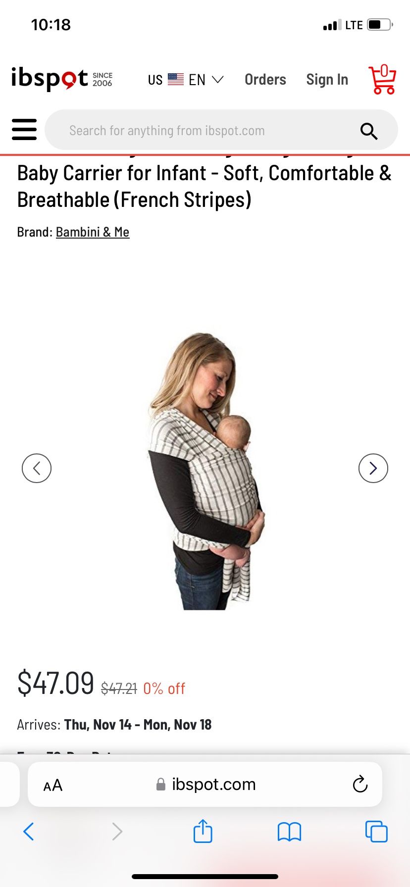 Baby Carrier 