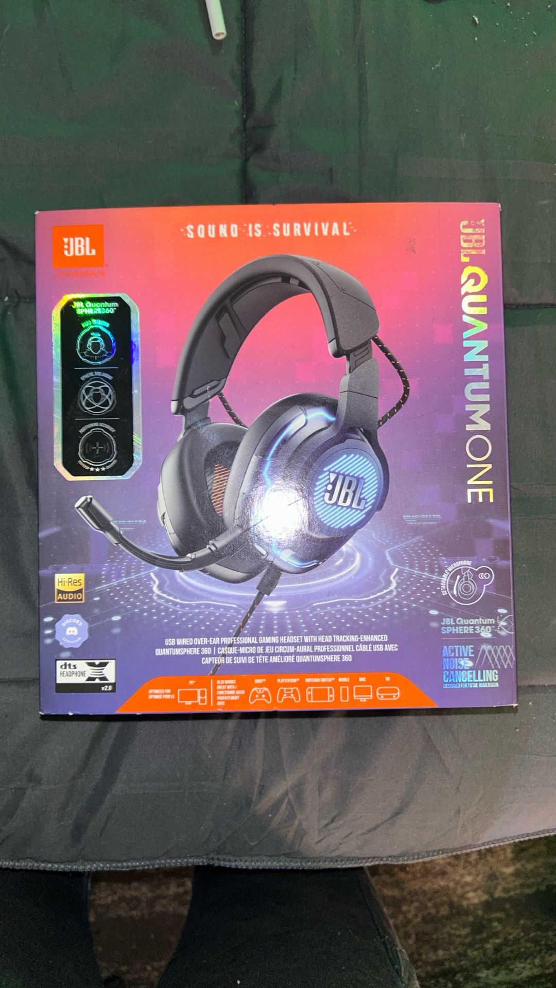 JBL Quantum One Headphones Brand New