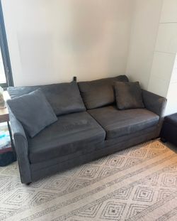 Grey Sofa Bed/Pull-out Couch