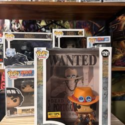 Ace Wanted Poster Funko Pop 