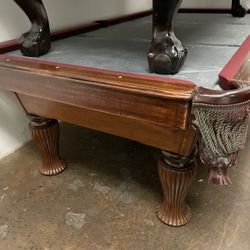 8’ Craftmaster Pool Table 