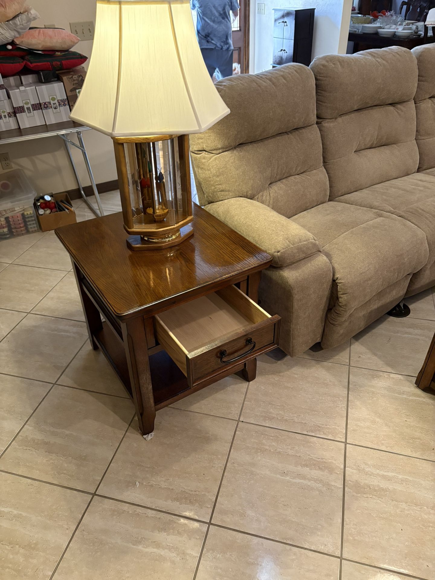 Ashley Lamps and Lamp Tables