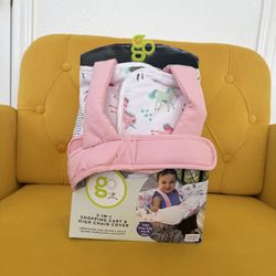 Shopping cart & high chair cover (2 in 1)