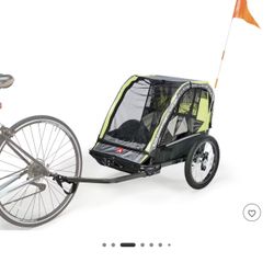 Baby Deluxe Bike Trailer And Manual Trailer
