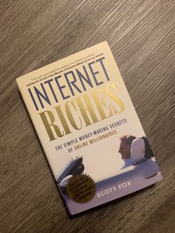 Internet Riches by Scott Fox Hardcover