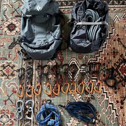 Rock Climbing Gear Set