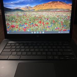 HP Chromebook Touchscreen Laptop