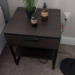 Dark Wooden Night Stand